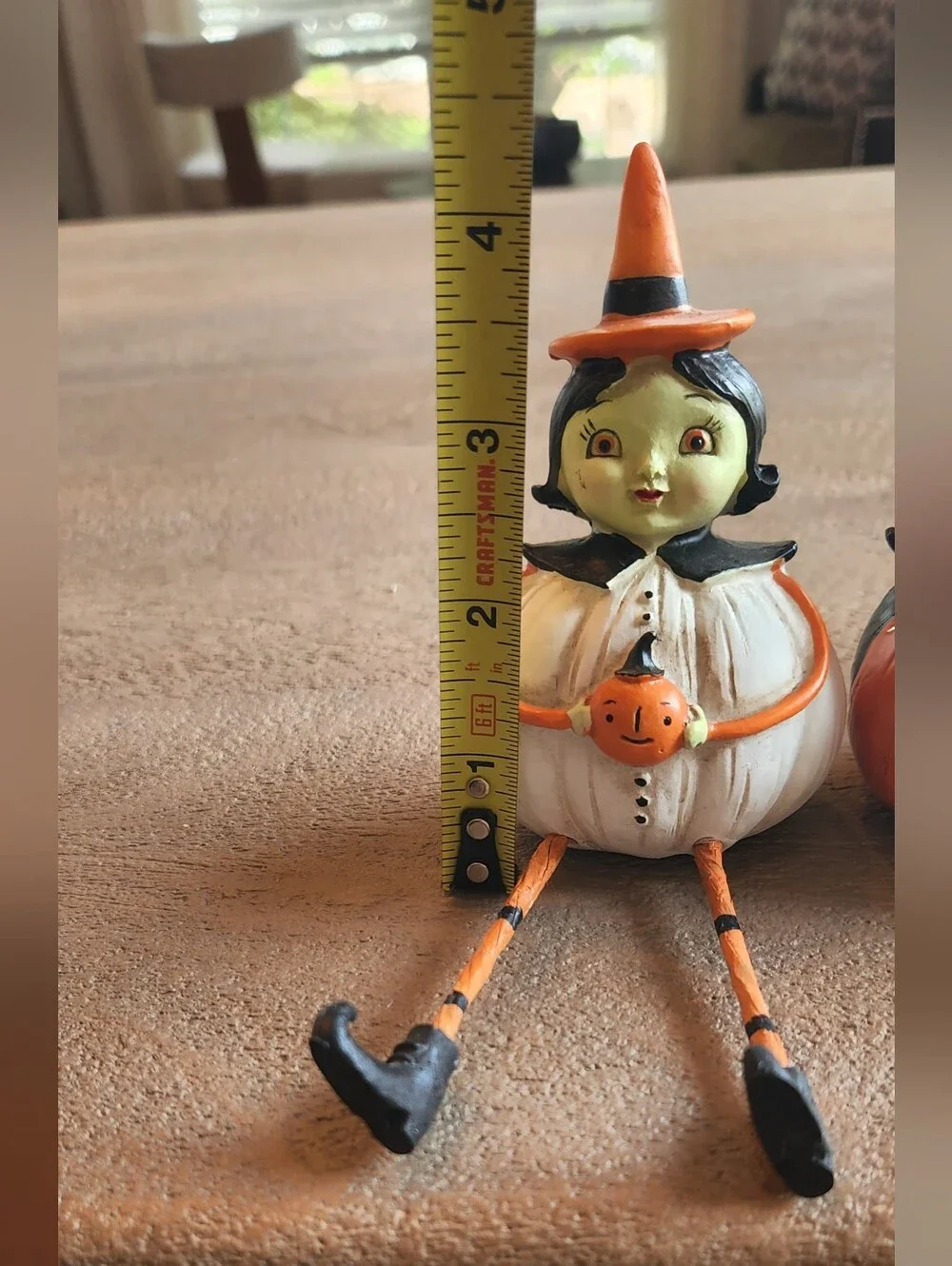 Johanna Parker Halloween Shelf Sitters Set Of 4 Cat Pumpkin Ghost Witch